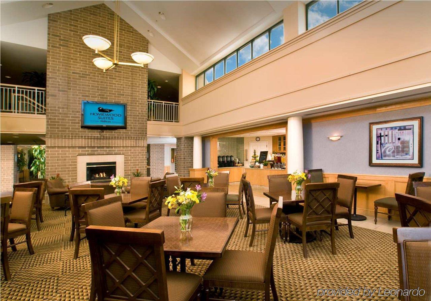 杜勒斯国际机场惠庭酒店 赫恩登 餐厅 照片